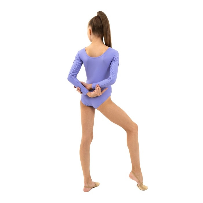 Купальник для гимнастики и танцев Grace Dance, р. 28, цвет сирень