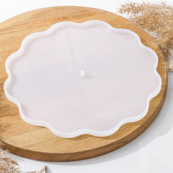 Молд Доляна &laquo;Лила&raquo;, силикон, d=27 см, цвет прозрачный