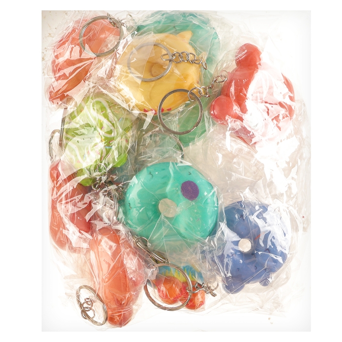 Мялка-сквиш «Страшилки», на брелоке, цвет МИКС Мялка-сквиш «Страшилки», на брелоке, цвет МИКС