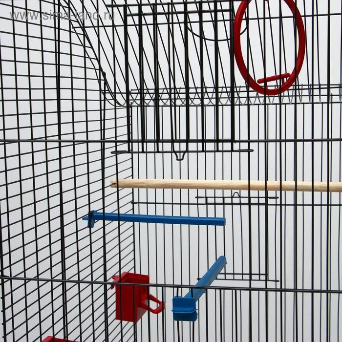 Клетка для попугая Клетка для попугая "Фиона", 4 яруса, 48 х 38 х 65 см, микс цветов