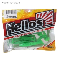 Виброхвост Helios Slash Electric green, 6.7 см, 10 шт. (HS-19-007)