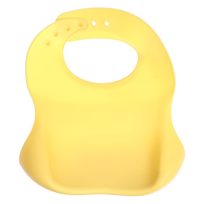 Набор для кормления, пищевой силикон, цвет жёлтый Набор для кормления, пищевой силикон, цвет жёлтый