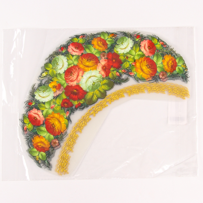 Термотрансфер «Жостовские цветы», набор 10 шт. Термотрансфер «Жостовские цветы», набор 10 шт.