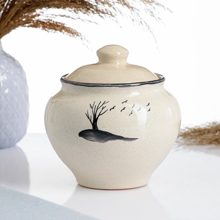 Горшок для запекания  Горшок для запекания "Русский" 0,85л / 14х14см, лирика