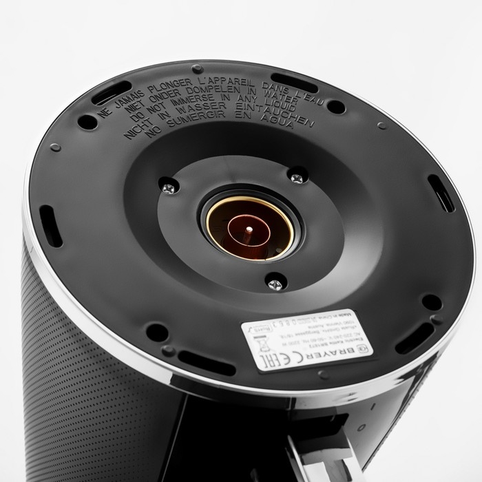 Чайник электрический BRAYER 1072BR, пластик, 1.7 л, 2200 Вт, чёрный Чайник электрический BRAYER 1072BR, пластик, 1.7 л, 2200 Вт, чёрный