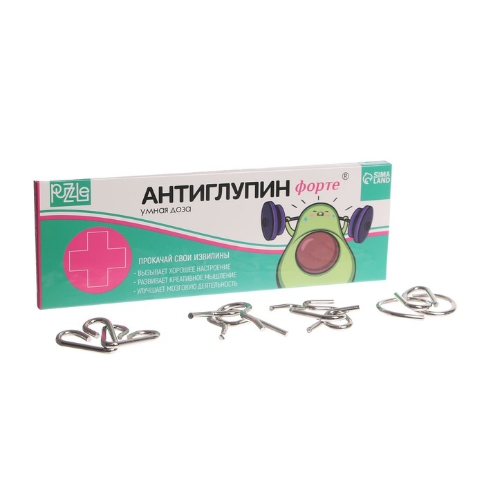 Набор головоломок «Антиглупин», 4 шт. Набор головоломок «Антиглупин», 4 шт.