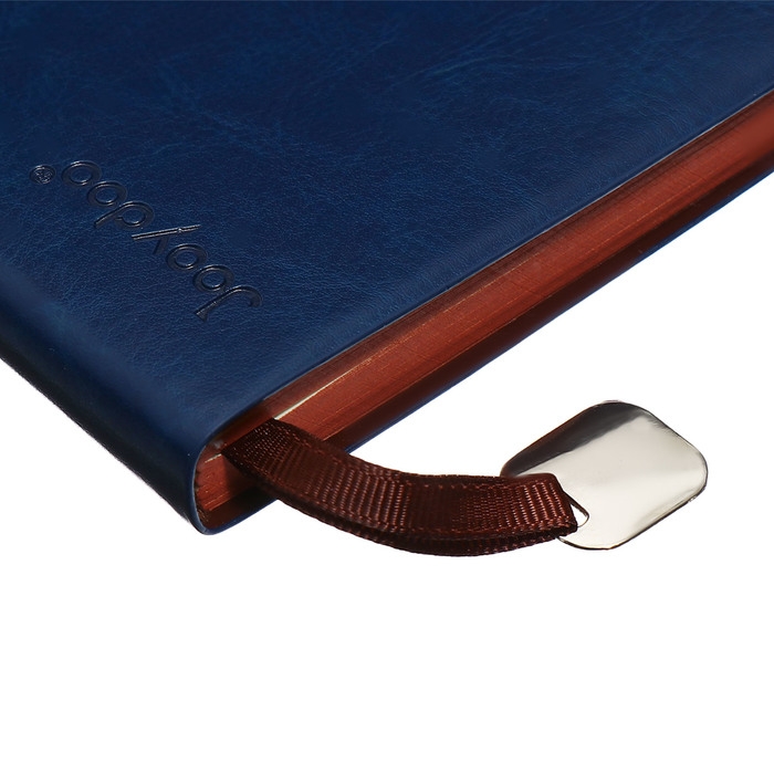 Органайзер на кольцах, B6, 116л, клетка, обл.кожзам, коричневый срез, Синий Органайзер на кольцах, B6, 116л, клетка, обл.кожзам, коричневый срез, Синий