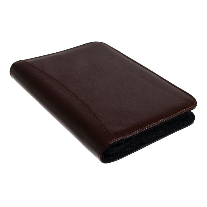 Органайзер на кольцах А5, 96 листов в линейку, на молнии с 3-х сторон, кожзам, с калькулятором, МИКС Органайзер на кольцах А5, 96 листов в линейку, на молнии с 3-х сторон, кожзам, с калькулятором, МИКС