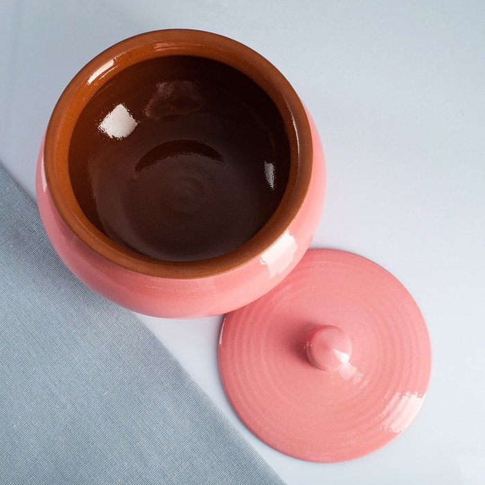 Супница  Супница "Вятская" 2,5л, розовая