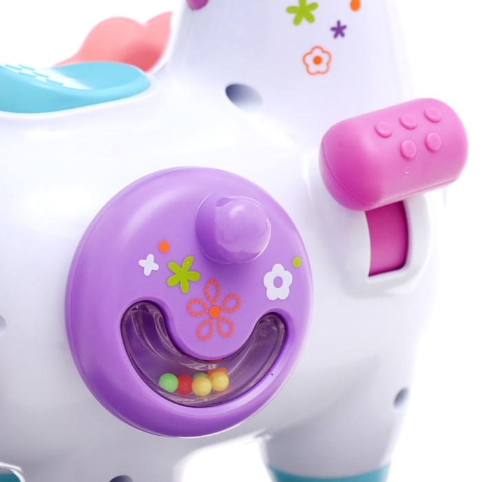 Развивающая игрушка «Единорожка», звуковые эффекты Развивающая игрушка «Единорожка», звуковые эффекты