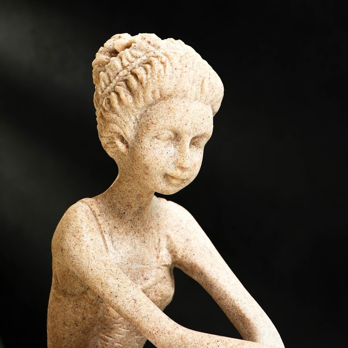 Статуэтка полистоун «Балерина» белый 31 х 17,5 х 21,5 см