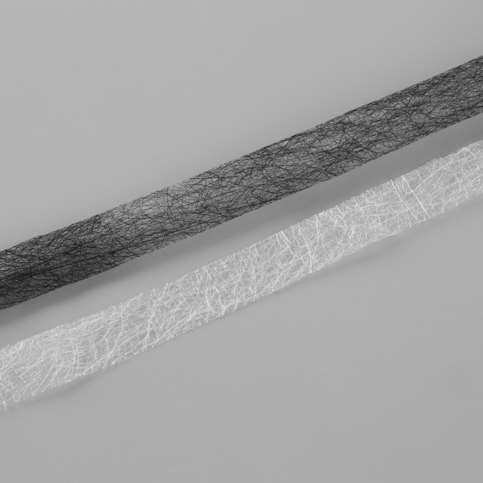 Набор паутинки клеевой, 10 мм, 3 м, 4 шт, цвет чёрный/белый Набор паутинки клеевой, 10 мм, 3 м, 4 шт, цвет чёрный/белый
