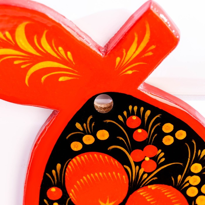 Доска разделочная «Груша», хохлома Доска разделочная «Груша», хохлома