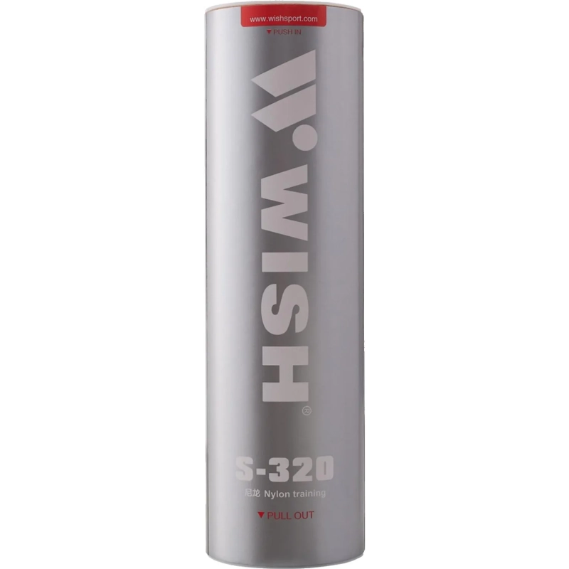 Набор д/бадм воланы WISH S-320, нейлон (6 штук) 1/100, УТ-00010009