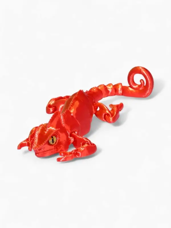 3Д игрушка "Хамелеон"