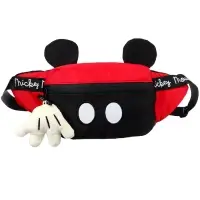 Сумка поясная детская с ушками, 20&times;16&times;5 см, Микки Маус