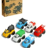 Набор спецтехники Ретро в бесцветной коробке