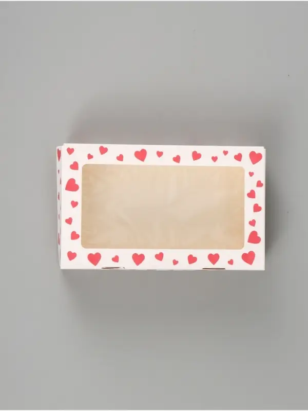 Коробка подарочная складная &laquo;Подарок&raquo;, 20&times;12&times;4 см, с окном