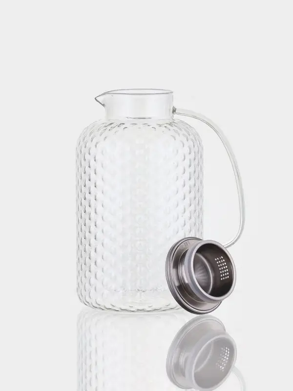 Кувшин "Богема.Соты", крышка-сито, 3 л, 21х15х27 см