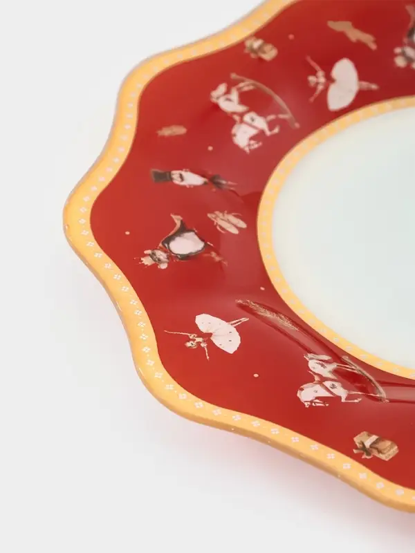 Тарелка обеденная цветок "Сказочные истории" 25х2 см