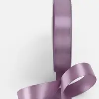 Лента атласная TEIRA, двухсторонняя, 20 мм, 25&plusmn;1 м, сиреневая №0434