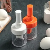 Кисть с ёмкостью, силикон, 6×15 см, МИКС Кисть с ёмкостью, силикон, 6×15 см, МИКС