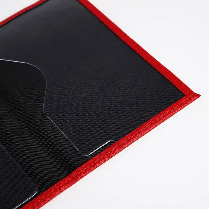 Обложка для паспорта, цвет красный