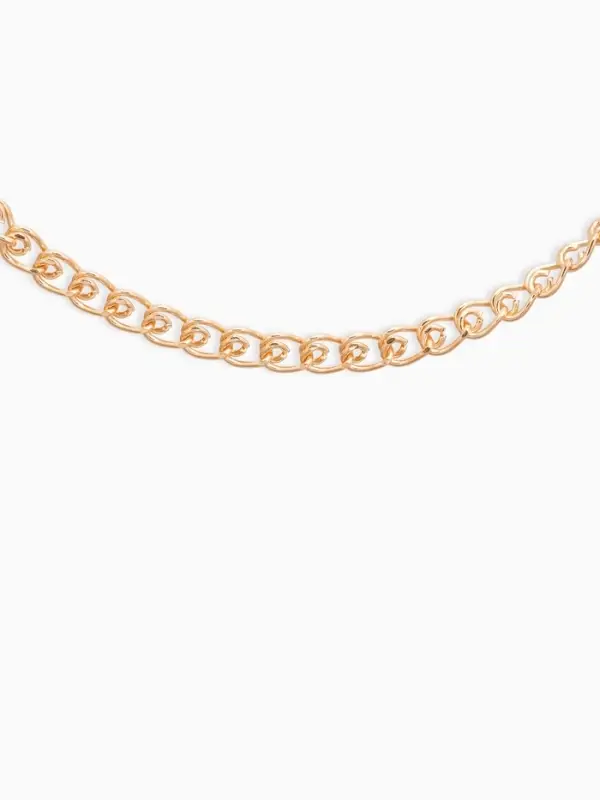 Набор 2 предмета: 3 колье, 3 пары пусет &laquo;Эстетика&raquo;, сердце, белый в золоте, 32 см