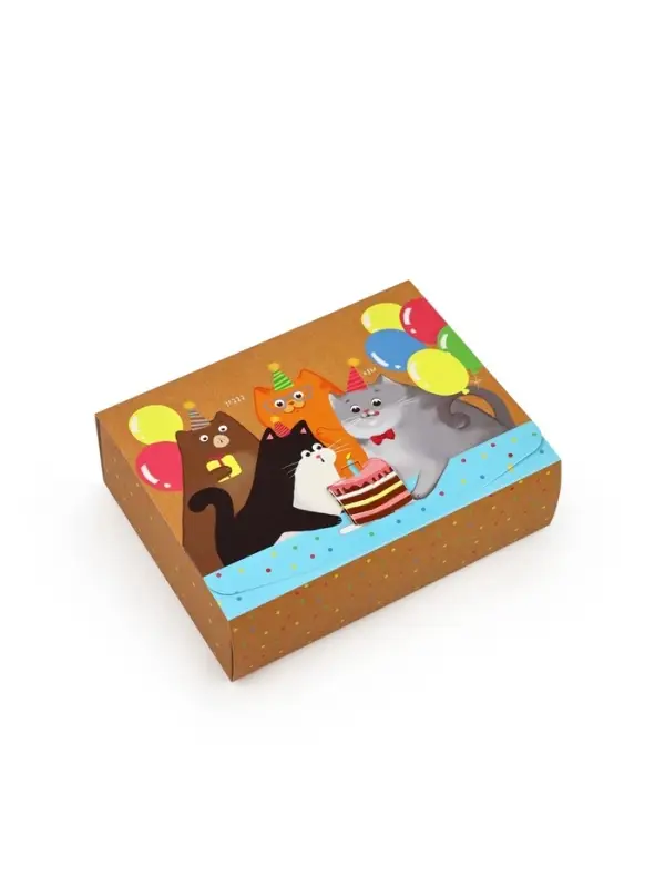 Коробка подарочная складная, упаковка, «С днём рождения», 16.5 х 12 х 5 см Коробка подарочная складная, упаковка, «С днём рождения», 16.5 х 12 х 5 см