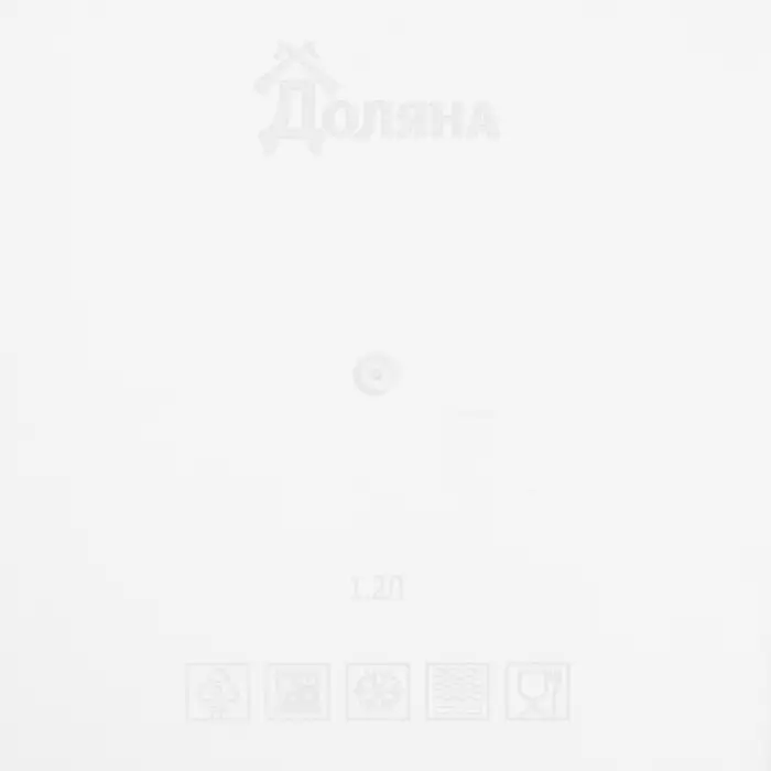 Контейнер пищевой Доляна,1,2 л, цвет зелёный Контейнер пищевой Доляна,1,2 л, цвет зелёный