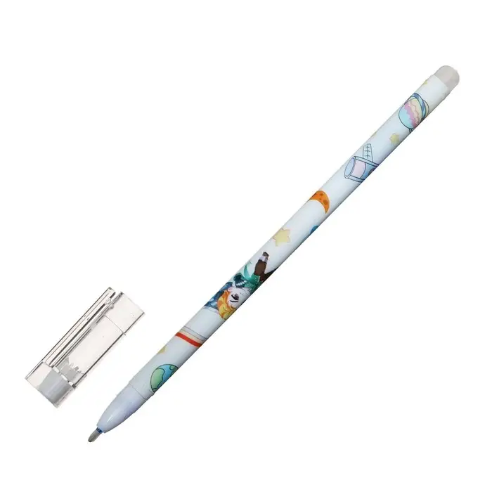 Ручка гелевая «Аниме», со стираемыми чернилами, стержень синий, МИКС Ручка гелевая «Аниме», со стираемыми чернилами, стержень синий, МИКС