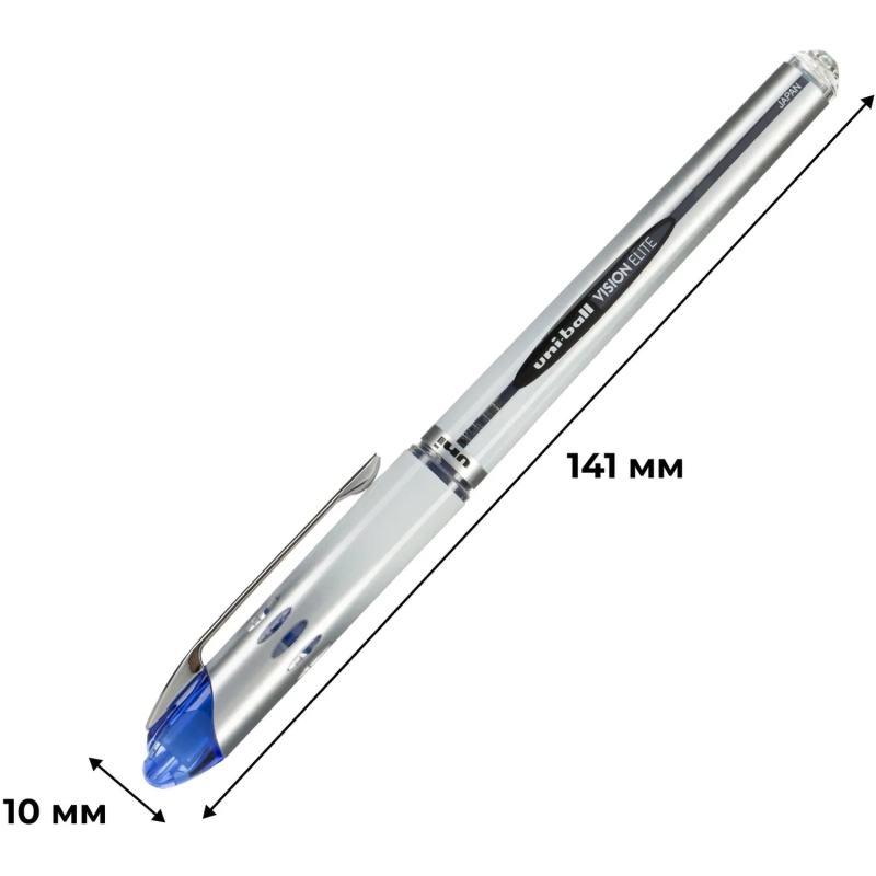 Роллер Uni-Ball Vision Elite UB-200, 0,8мм, синий, UB-200 (08)