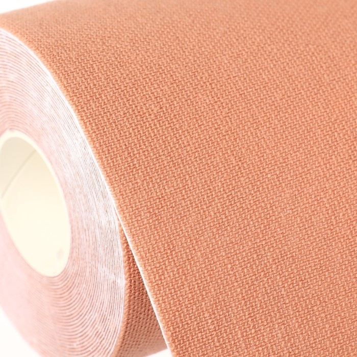 Кинезио - тейп, 7,5 см × 5 м, цвет бежевый Кинезио - тейп, 7,5 см × 5 м, цвет бежевый