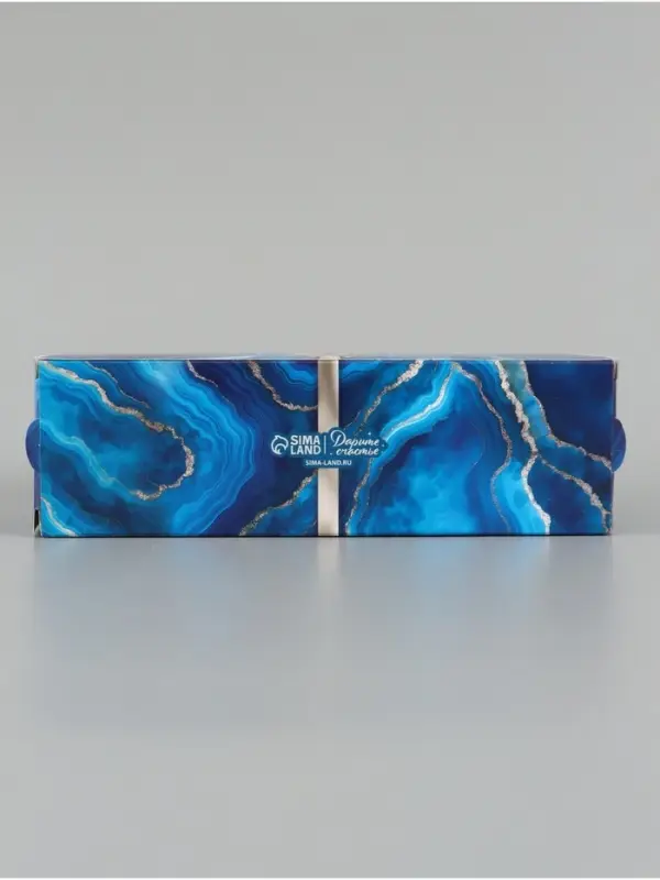 Коробка складная с окном &laquo;Бант&raquo;, 5.5&times;18&times;5.5 см