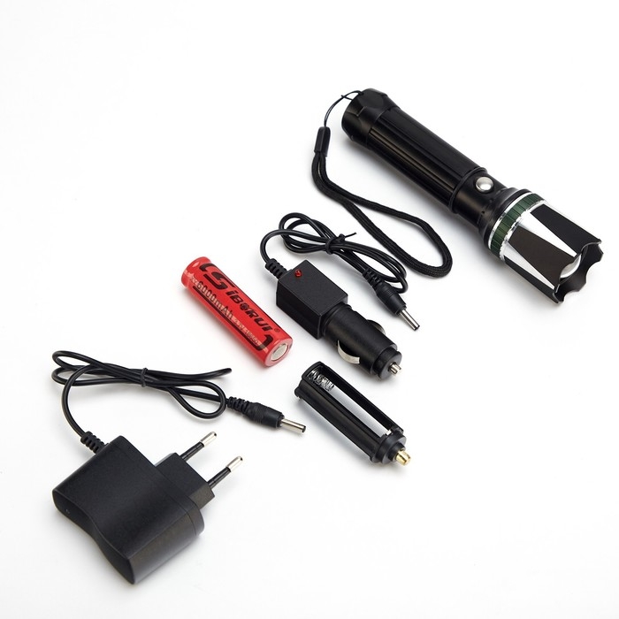 Фонарь профессиональный аккумуляторный Дозор  MHA-W5D1, 3 режима, zoom, 15.5 х 4 х 4 см Фонарь профессиональный аккумуляторный Дозор  MHA-W5D1, 3 режима, zoom, 15.5 х 4 х 4 см