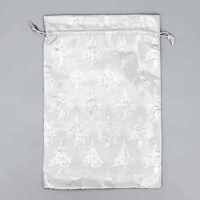 Мешочек подарочный новогодний парча &laquo;С Новым Счастьем&raquo;, 20&times;30 см &plusmn; 1.5 см