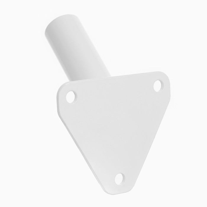 Флагшток – кронштейн, крепление для флага, уличный, настенный, d-2 см, белый Флагшток – кронштейн, крепление для флага, уличный, настенный, d-2 см, белый