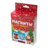 Магниты из гипса &laquo;Снежная мелодия&raquo;