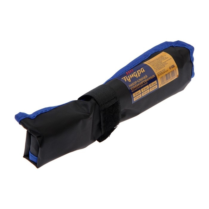 Набор ключей комбинированных в сумке ТУНДРА, фосфатированные, 6 - 17 мм, 6 шт. Набор ключей комбинированных в сумке ТУНДРА, фосфатированные, 6 - 17 мм, 6 шт.