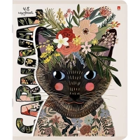 Тетрадь общая А5 ,48л, клетка,скрепка, КАРНАВАЛ NEW, 5 шт в уп,7-48-437/5