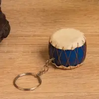 Сувенир брелок &laquo;Барабан&raquo;, 3.5&times;3.5&times;3 см, махагон, МИКС