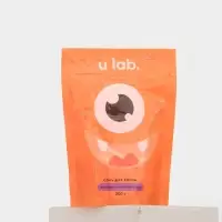 Соль для ванны «Монстрики», 200 г, аромат карамельный попкорн, ULAB