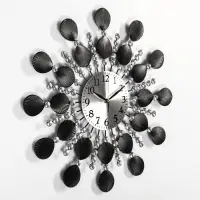 Часы настенные интерьерные &laquo;Рассвет&raquo;, серия: Ажур, бесшумные, плавный ход, 48&times;48 см, циферблат d=15 см, от батарейки 1&times;АА