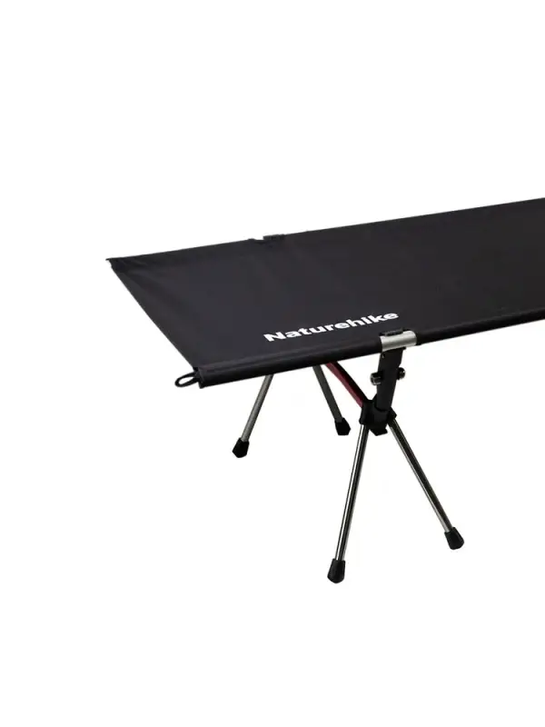 Раскладушка туристическая XJC04, черная Раскладушка туристическая XJC04, черная
