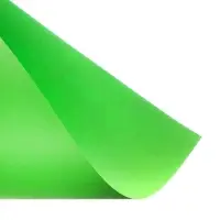 Картон цветной тонированный А2, 200 г/м², зелёный, МИКС Картон цветной тонированный А2, 200 г/м², зелёный, МИКС