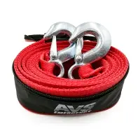 Трос буксировочный (усиленный) AVS EXPERT ST-55H 5т 5м.крюки (сумка)