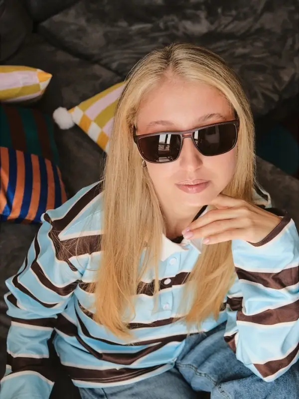 Очки солнцезащитные OneSun, поляризационные, UV 358, 4.5&times;14.5 см, флекс-дужки