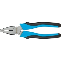 Плоскогубцы 180 мм Topfort из углеродистой стали с ручкой из ПВХ