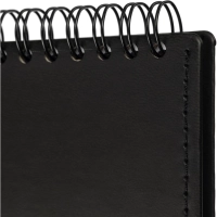 Планинг датированный 2026, черный 303х150 мм, 120 стр,АТТАСНЕ Вива