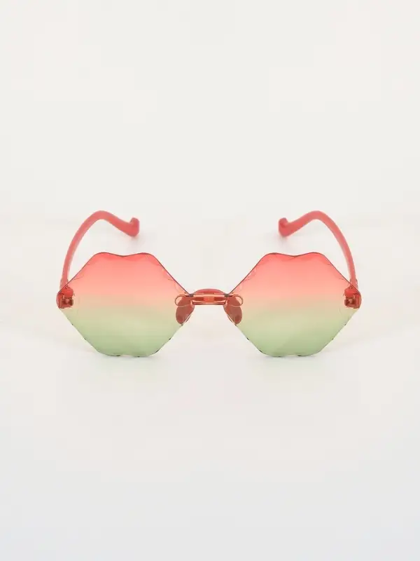Карнавальные очки "Губы" градиент, цвета МИКС